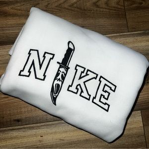 Ghostface knife sweater
